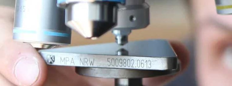 Testing workpiece hardness