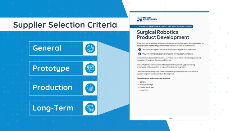 Supplier Selection Tips for Surgical Robotics Manufacturers (1)